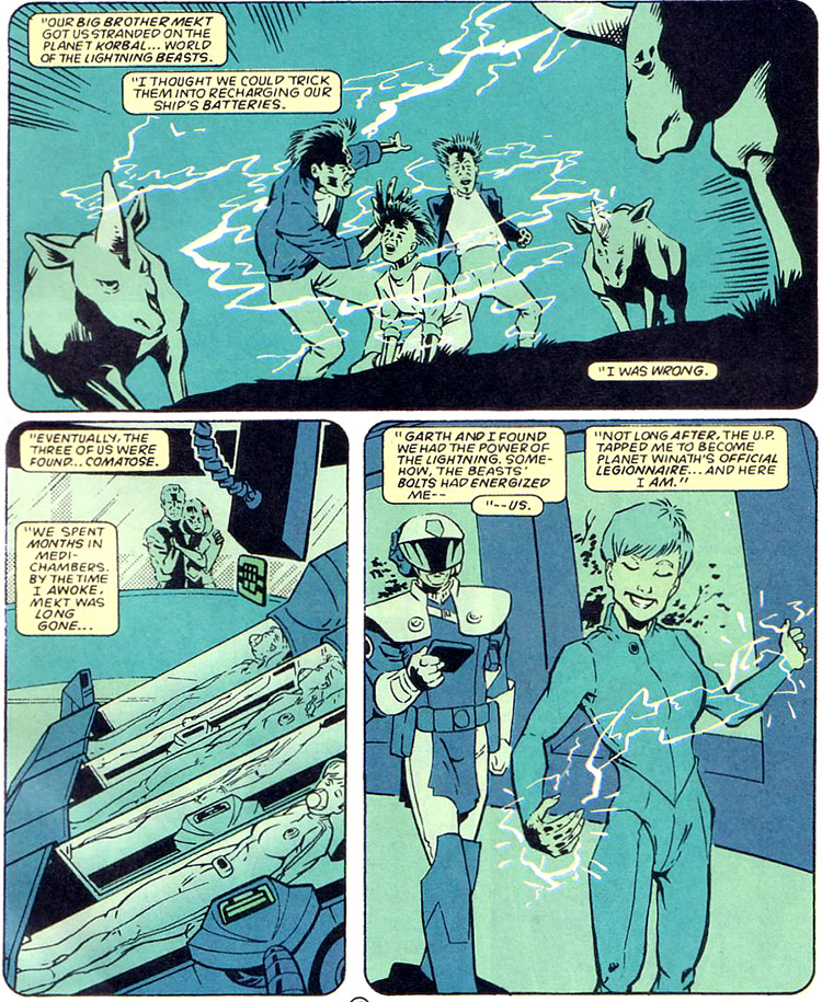 Ayla Ranzz/Lightning Lass/Light Lass (DC Comics, LSH pre-crisis