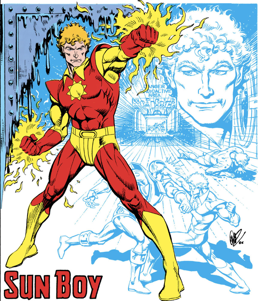 Sun Boy + Inferno | Legion of Super-Heroes | Legion of Super-Heroes